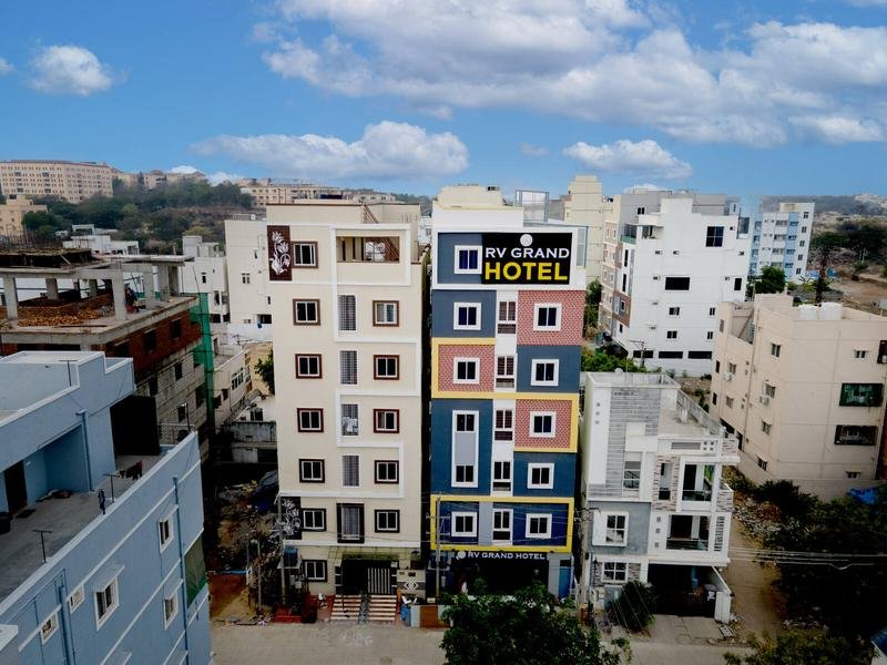 RV Grand Hyderabad from the air