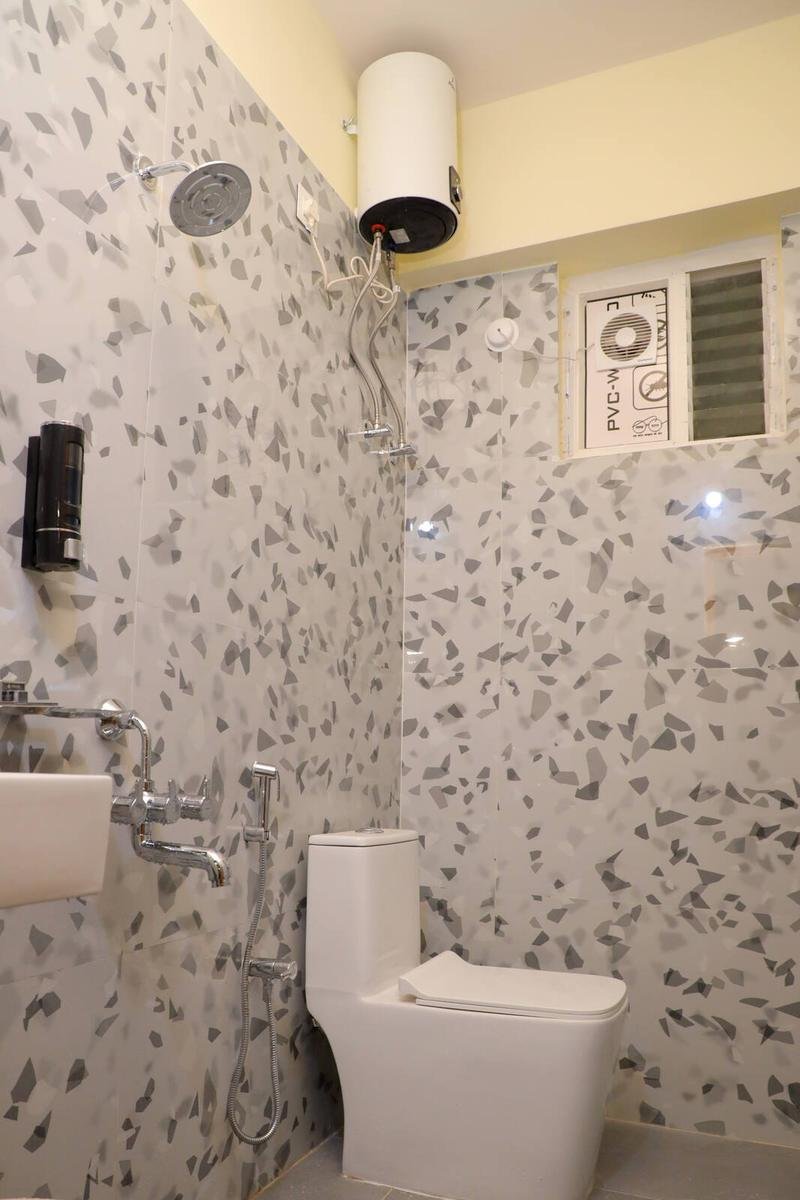 The bathroom