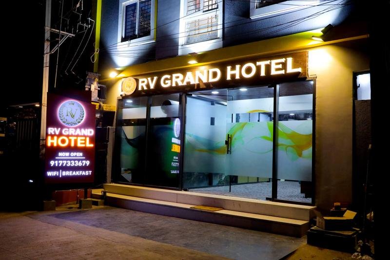 RV Grand Hyderabad after dark