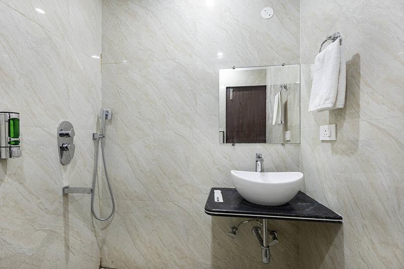 The bathroom